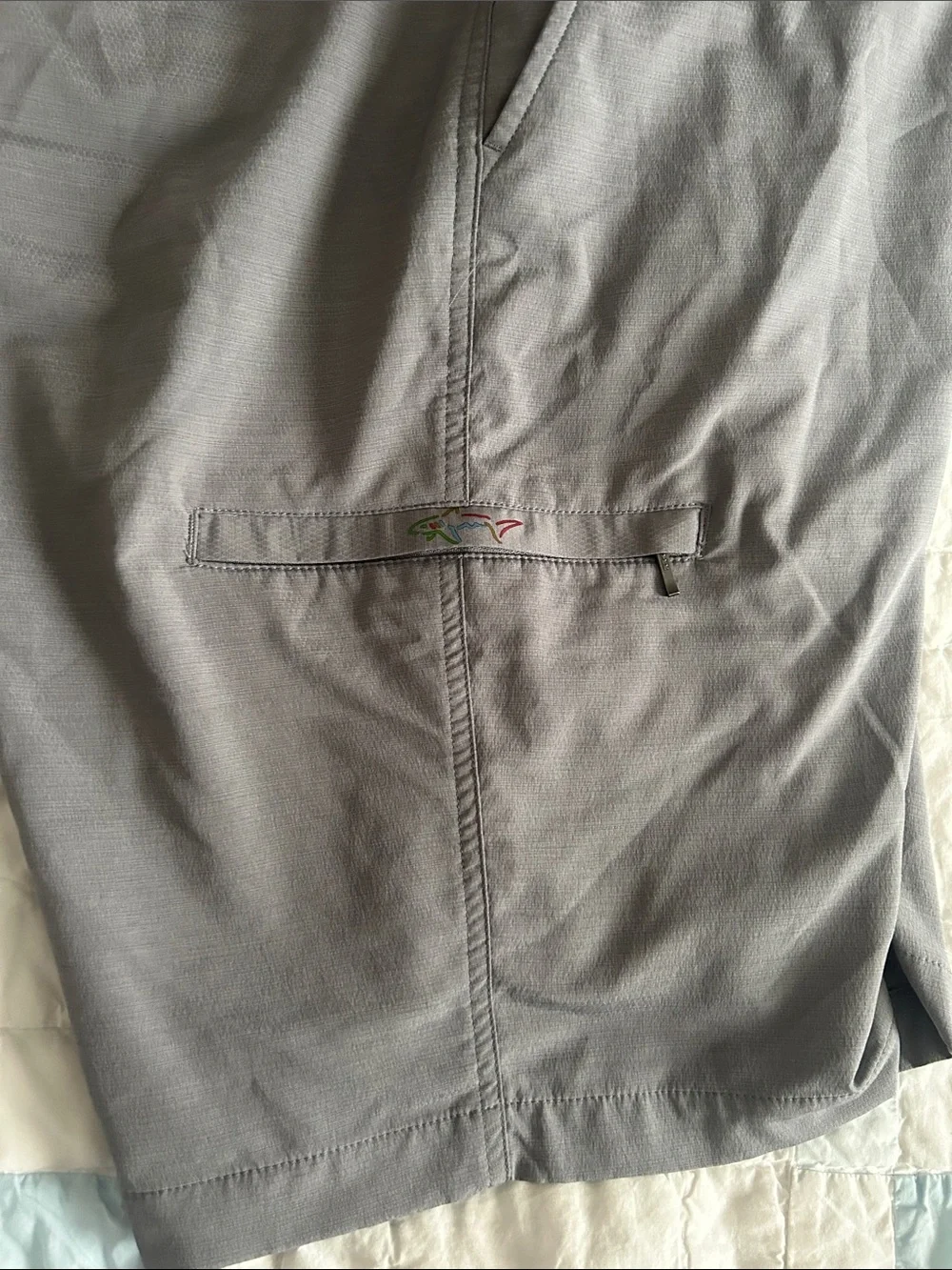 Greg Norman Collection Gray Performance Hybrid Shorts